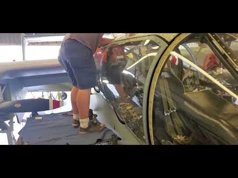 Cold LW3B ejection seat installation OV-10D+