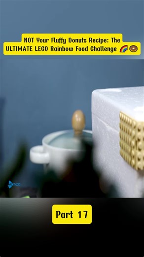 Ultimate LEGO Rainbow Food Challenge: Not Your Fluffy Donuts Recipe