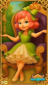 Game Title: Merge Magic Princess #asmr #magic #princess #christmas #magical #aivideo