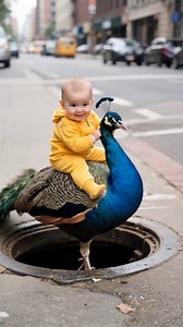 489K views · 2.2K reactions | Brave Peacock Rescues Baby #PeacockHero #SaveBaby #AIPet #ViralStory #KindPeacock | Mainan Fia | Facebook