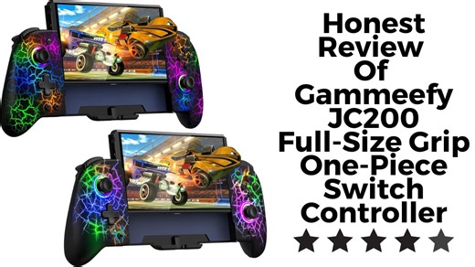 Watch Honest Review Of Gammeefy JC200 One-Piece Switch Controller on Amazon Live