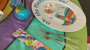 Taft library tables bring literature to life