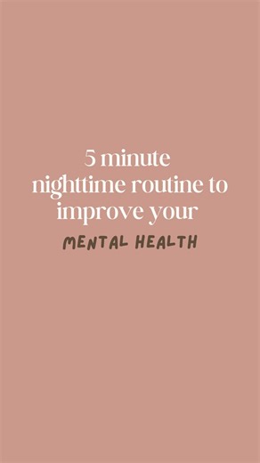 Night time routine ideas to improve your mental health 👇🏼 While usually I advocate for 30 mins or so of wind-down time, for some of us we need to start smaller. So here’s a list of things that can help before bed - pick and choose a few and give them a go ✨ 🌙 have a calming chamomile tea or natural sleep support 🌙 listen to a guided meditation 🌙 journal or write 3 things you’re grateful for 🌙 have a soothing bath or shower 🌙 body scan 🌙 legs up the wall 🌙 belly breathing 🌙 yin yoga or 