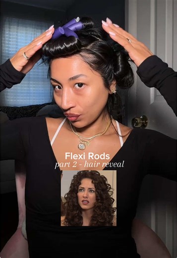 Heatless Flexi Rod Curls Inspired by Rubi
