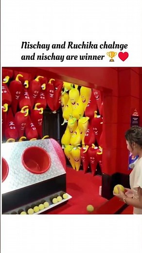 Nischay and Ruchika chalnge and nischay are winner 🏆♥️#triggeredinsan #fukrainsaan #shorts