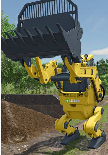 Robot sur pied innovant pour FS25