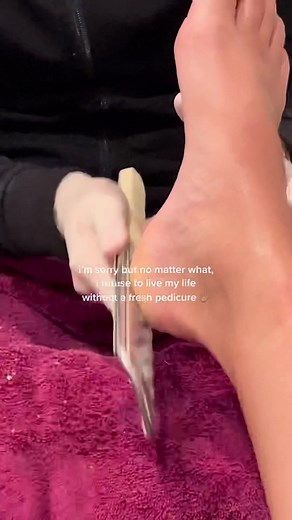 when they use the cheese grater on ur heels > #comewithmetogetmynailsdone #dallasnailtech #dallasnailsalon #freshpedicure #nailtok