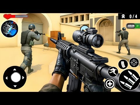 FPS Robot Shooter Strike Anti-Terrorist Shooting Android GamePlay