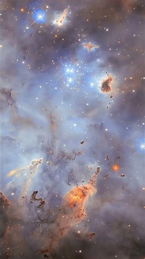 ✨ 20s of Real Star Formation in N11 ✨ #shorts