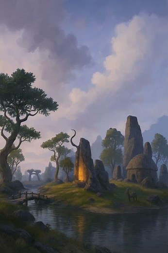 Ancient High Rock — A Forgotten View #eso #esolore #elderscrollsonline #skyrim