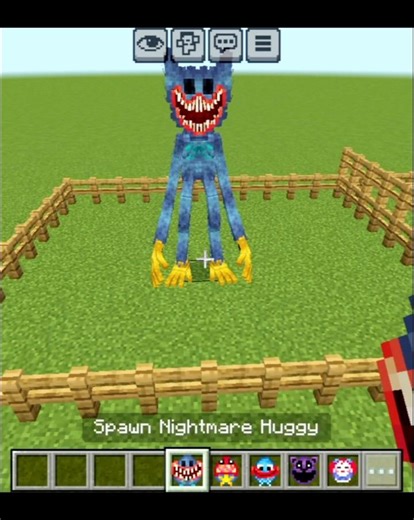 Poppy playtime in Minecraft #minecraft #poppy playtime #shorts #trending #gaming #horror #mod#viral