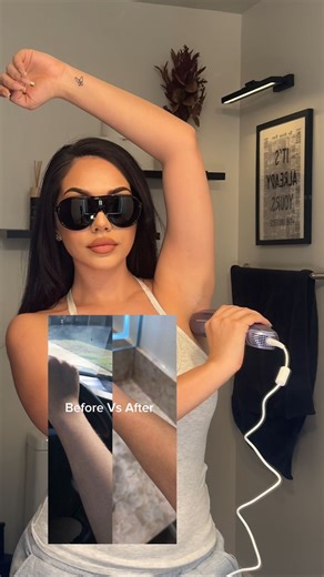 Camila Barragan 🇲🇽 on Instagram: "My go to for getting summer ready 🤞🏽✨☀️ @ulikeglobal Link in bio - use my code “creator” #hairremoval #ulikehairremoval #laser #hair #diy"