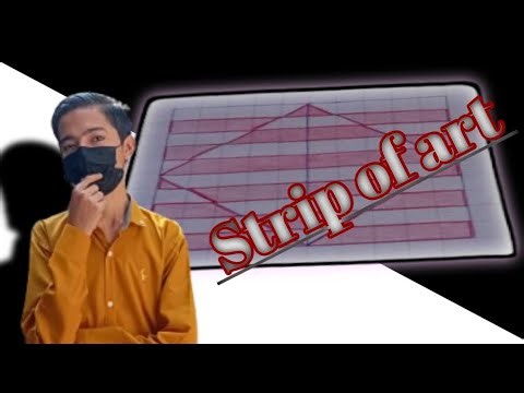 Draw a strip of art easy to sketch