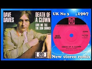 Dave Davies - Death Of A Clown - 2022 stereo remix
