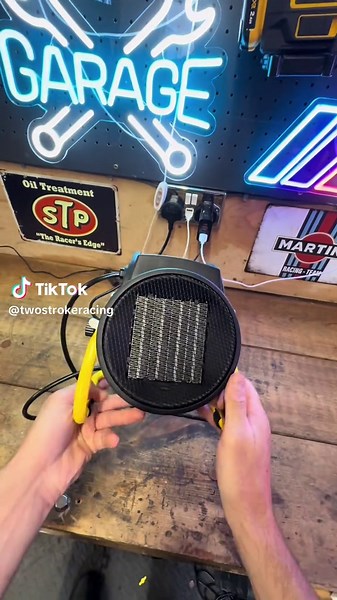 2KW Ceramic Heater for Instant Garage Warmth