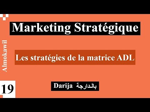 19_ Marketing stratégique Les stratégies de la matrice ADL
