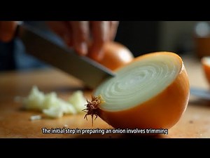 Safe and Simple Onion Chopping Technique