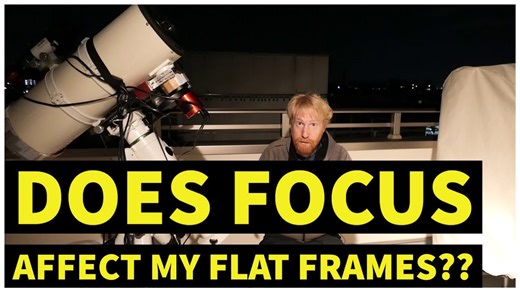 Flat Frames and Focus – Why Sharpness Really Matters in Astrophotography