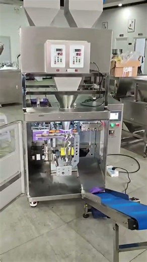Automatic Powder Packaging Machine in Action ⚙️ Fast & Precise Filling!