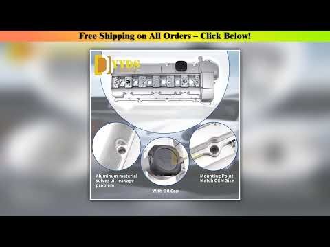 Aluminum Engine Valve Cover For BMW M3 323is 328i 328is Z3 M Roadster 1997-1999 2.8L 3.2L L6