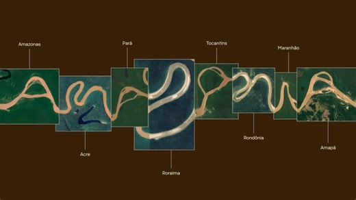 Brazilian Amazon gets a brand identity built from its rivers
