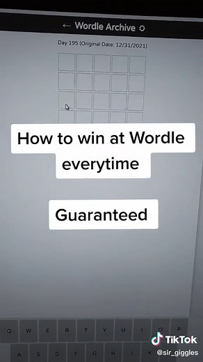 How to Win at Wordle Every Single Time