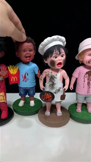 Happy Sways from Handmade Clay Bobblehead Crew