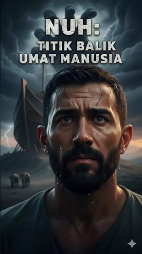 🌧️ Kisah Nabi Nuh AS – Kapal Besar dan Banjir Dahsyat (Part1)