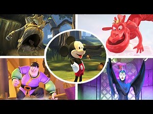 Castle of Illusion Starring Mickey Mouse - All Bosses + Ending (No Damage)