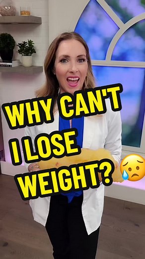 Why can’t I lose weight?😥 Dr. Janine shares her expertise on why diet and exercise may not be enough. Learn about leptin resistance and how to fix it to achieve your weight loss goals. #leptinresistance #diet #weightloss #leptin