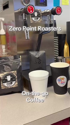 coffee on the go at Icy Bites