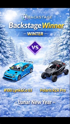 🏁 FH5 Backstage Pass – Winter Edition Lunar New Year