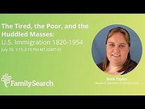The Tired, the Poor, and the Huddled Masses: U.S. Immigration 1820-1954