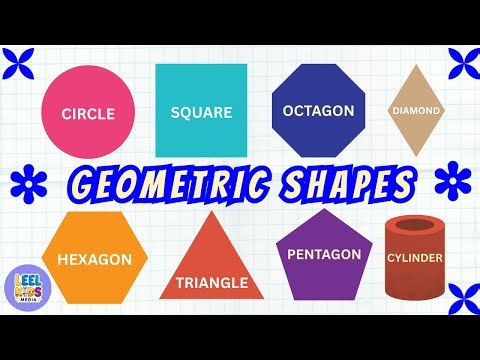 GEOMETRIC SHAPES |LEARNING SHAPES | VIDEO FOR KIDS