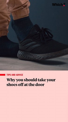 Which? on Instagram: "Shoes on or off? What’s the rule in your home? If you don’t insist your guests take them off… this might change your mind. Do you make people take shoes off at your front door?"