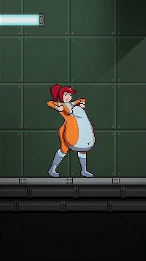 They're bursting out of my stomach! #pixelgame #vore #gaming