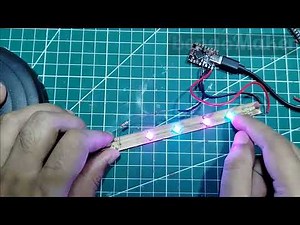 NeoPixel LED Strip Prototype with ESP32-C3 | WS2812B RGB Control Tutorial #bongomaker