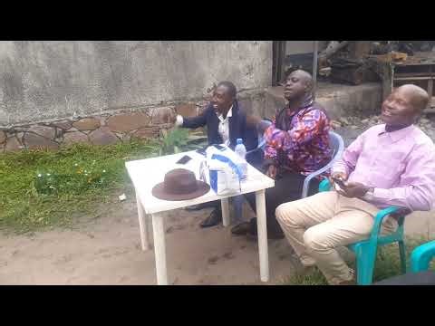 L' itinerance du pdt MULE MULE dans sa base de Mont Ngafula du quartier Musangu.