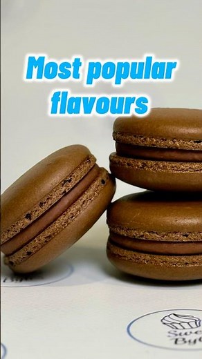 Most popular macaron flavours