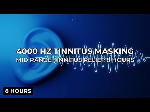 Tinnitus Masking 4000 Hz | Mid-Range Tinnitus Relief (8 Hours)