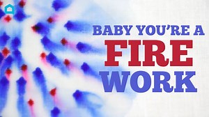 1.8M views · 2.4K reactions | Watch her create fireworks with a tablecloth and Sharpies....SO cool! | Hometalk | Facebook