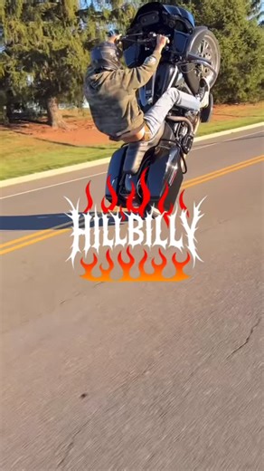 HILLBILLY™ Wheelie Wednesday. #bagger | Hillbilly Side Hustles