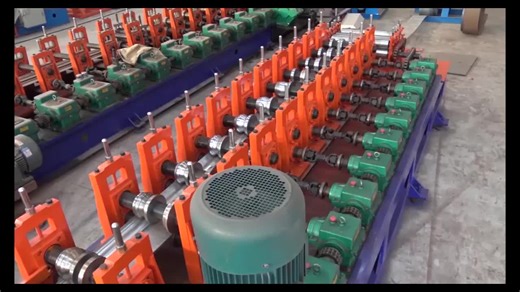 Liming Half Round Curb Seamless Downspout Rain Water Gutter Roll Forming Machine