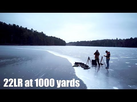 Shooting 22LR at 1000 Yards