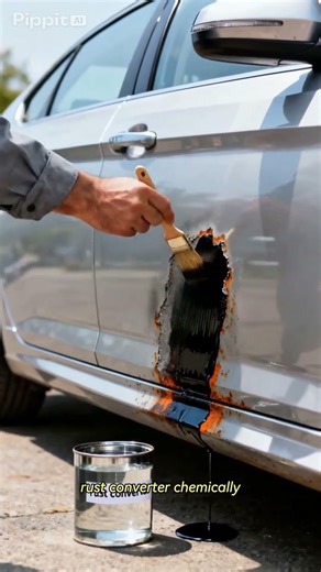Oddly Satisfying Rust Removal Video #asmr #automobile #oneminuterestoration