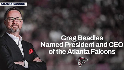 Greg Beadles named Falcons president, CEO