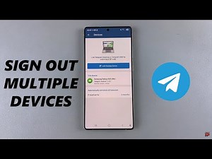 How To Log Out Of Telegram From Multiple Devices