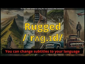 Rugged meaning with 5 examples