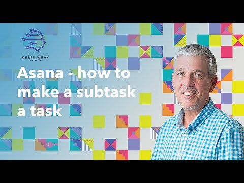Asana - How to make a subtask a task (and vice versa)