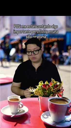 POV: me están contando algo importante pero estoy en una silla giratoria 😅 #tdah #humor